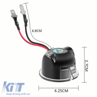 Mirror Led Lights suitable for Ford Edge 07-18 / Mondeo MK5 15-17 / Fusion 14-15 / Raptor 09-14 / Ranger 15-17 / Mustang 15-17 18 SMD Led 6000K White 2 Pcs-image-6315370
