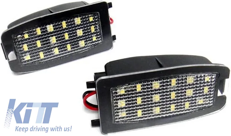 Mirror Led Lights suitable for Land Rover Discovery, Range Rover, Freelander, Volvo S60, V70, XC70 Led 6000K White 2 Pcs