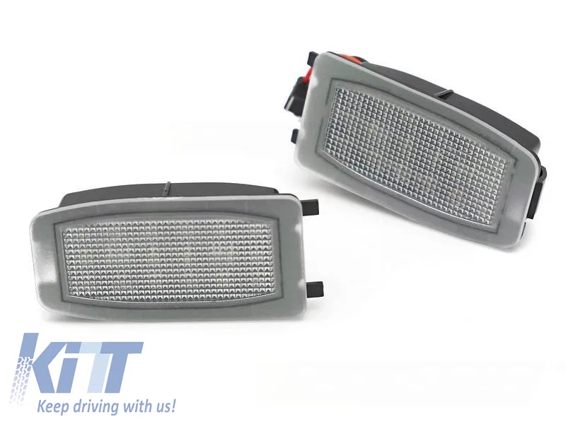 Mirror Led Lights suitable for Land Rover Discovery, Range Rover, Freelander, Volvo S60, V70, XC70 Led 6000K White 2 Pcs