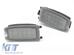 Mirror Led Lights suitable for Land Rover Discovery, Range Rover, Freelander, Volvo S60, V70, XC70 Led 6000K White 2 Pcs-image-6320868