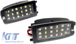 Mirror Led Lights suitable for Land Rover Discovery, Range Rover, Freelander, Volvo S60, V70, XC70 Led 6000K White 2 Pcs