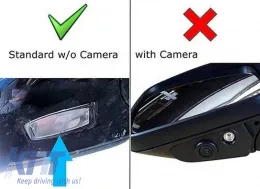 Mirror Led Lights suitable for Land Rover Discovery, Range Rover, Freelander, Volvo S60, V70, XC70 Led 6000K White 2 Pcs-image-6321623