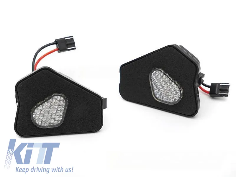 Mirror Led Lights suitable for Mercedes-Benz W201 / W246 / C117 / C218 / C207 / X156 / W176 / W201 / W202 / W204 / W124 / W212 / W221 Led 6000K White 2 Pcs