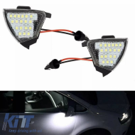 Mirror Led Lights suitable for VW Golf (V) 03-08 / Passat B6 05-10 / Passat CC 08-12 / Sharan 7N 11-16 Led 6000K White 2 Pcs
