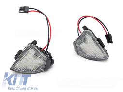 Mirror Led Lights suitable for VW Golf (V) 03-08 / Passat B6 05-10 / Passat CC 08-12 / Sharan 7N 11-16 Led 6000K White 2 Pcs
