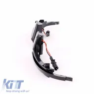 Mirror Led suitable for Audi A3 8P 08-10 / A4 A5 B8 07-09 / A6 C6 08-10 / A8 07-10 / Q3 07-17 Dynamic Canbus Black/Smoke 2 Pcs-image-6293378