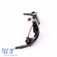 Mirror Led suitable for Audi A3 8P 08-10 / A4 A5 B8 07-09 / A6 C6 08-10 / A8 07-10 / Q3 07-17 Dynamic Canbus Black/Smoke 2 Pcs-image-6293380