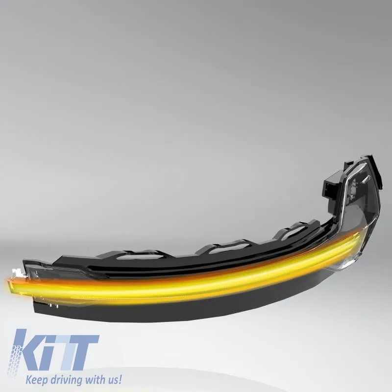 Mirror LED suitable for Audi A3 8V 12-20 Osram Dynamic Canbus Black 2 Pcs