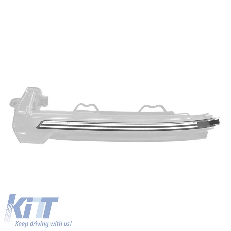 Mirror Led suitable for Audi A4 B9 15+ / A5 F5 17+ Osram Dynamic Canbus Black 2 Pcs