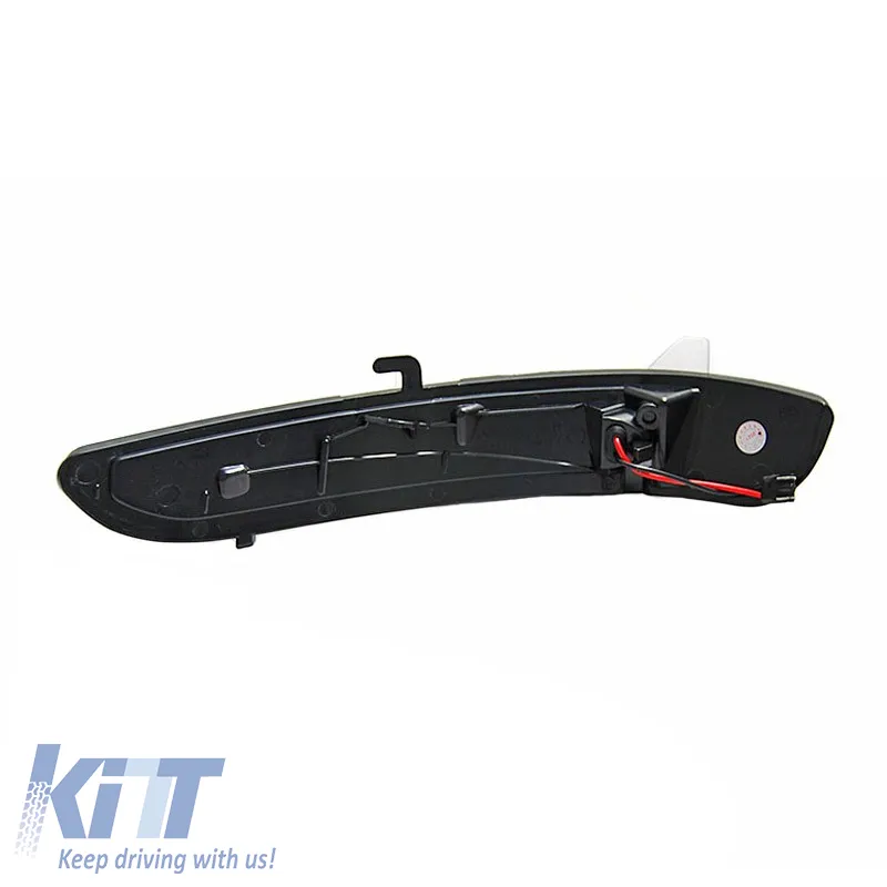 Mirror Led suitable for Citroen C3 16+, C4 Cactus 18+, Opel Corsa F 19+, Peugeot 208 12-20, 2008 13-20 Dynamic Led Canbus Black 2 Pcs