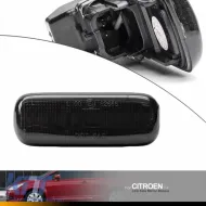 Mirror LED suitable for Citroen C4 04-11 Dynamic LED Canbus Black 2 Pcs-image-6301100
