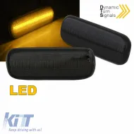 Mirror LED suitable for Citroen C4 04-11 Dynamic LED Canbus Black 2 Pcs-image-6301102