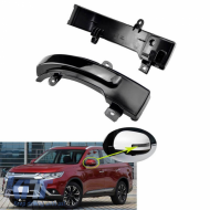 Mirror Led suitable for Citroen C4 Air Cross 12-15 / Mitsubishi ASX 10-14, L200 05-15, Pajero, Pajero Sport 08+, Outlander 12+ / Peugeot 4008 12-17 Dynamic Led Canbus Black 2 Pcs