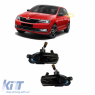 Mirror LED suitable for Skoda Rapid 12+ / Fabia 14+ / Seat Toledo 12+ Dynamic Smoke 2 Pcs