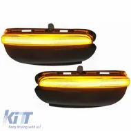 Mirror LED suitable for VW Golf 6 VI 08-12 / Touran 10-15 Osram Dynamic Canbus Black 2 Pcs-image-6293392