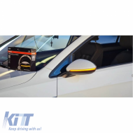 Mirror Led suitable for VW Golf 7 VII / 7.5 FL / Touran II Osram Dynamic Black 2 Pcs-image-6293346
