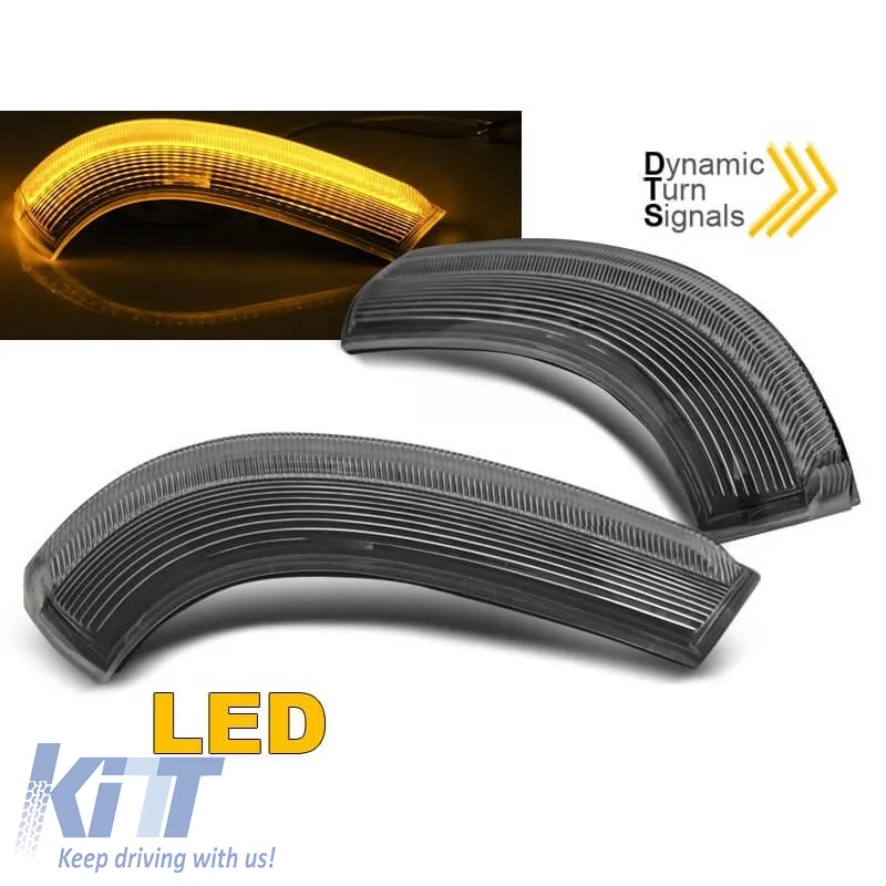 Mirror Led suitable for VW Golf V (5) 03-08 / Jetta 05-10 / Passat B6 (3C) 05-10 / Sharan 03-10 / Skoda Superb 02-08 / Seat Alhambra 09-10 Dynamic White 2 Pcs