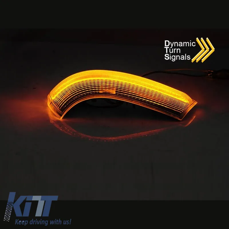 Mirror Led suitable for VW Golf V (5) 03-08 / Jetta 05-10 / Passat B6 (3C) 05-10 / Sharan 03-10 / Skoda Superb 02-08 / Seat Alhambra 09-10 Dynamic White 2 Pcs