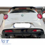 image-16-Mito 955 Renn Heckdiffusor Links + Rechts Einzelauslass Grundiert Fiberglas / 2008-2018