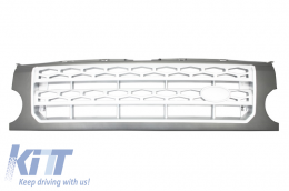 image-5-Mittelgrill für Discovery III 2004-2009 Autobiography Look Graues Silber