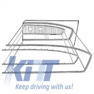 image-8-Modanature di rivestimento delle porte Pony 4 pezzi adatte per Ford Mustang 64-66