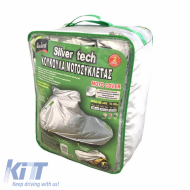 Moto Cover Guard "SilverTech" Large 265x105x125cm