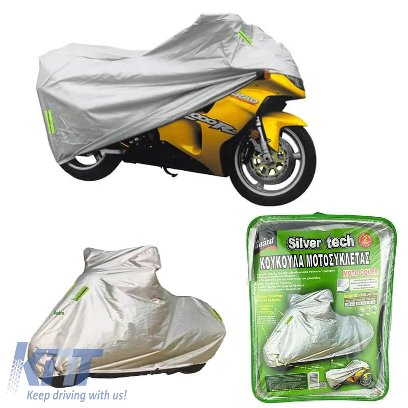 Moto Cover Guard "SilverTech" Medium 245x105x125cm