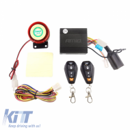 Motorcycle Alarm MCA14 with 2 Remote Controls Amio MCA14