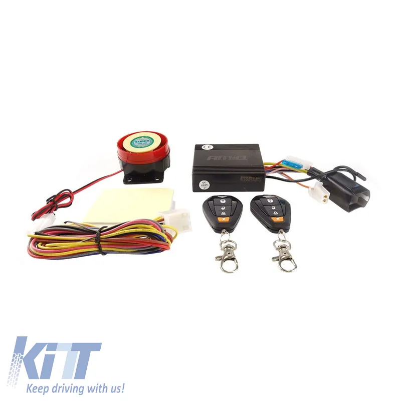 Motorcycle Alarm MCA14 with 2 Remote Controls Amio MCA14