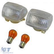 image-21-Motorcycle Indicator Lens Indicator Set White for Honda CBR / VFR / NTV / CB / XBR