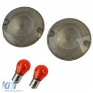 image-55-Motorcycle Indicator Lens Tinted Indicator Lenses for Harley Davidson Touring FLH / FLT