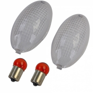 Motorcycle Indicator Lenses Clear Pair for Ducati Monster / Victory - ODSARMO1045