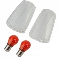 image-36-Motorcycle Indicator Lenses Indicator Pair White for Yamaha FZR FZ XJR XJ TDM 600 - 1300
