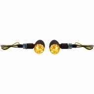 image-4-Motorcycle LED Micro Indicator Bullet Custom Mini Indicator Black with E-Mark