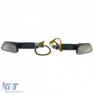 Motorcycle LED Mini Indicators Custom Mini Indicators Clear Glass with E-Mark 40mm