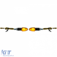 image-78-Motorcycle LED Mini Turn Signal LIZZARD Black Clear Lens Mini Indicator with E-Mark