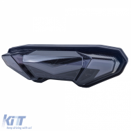 Motorcycle LED Tail Light Black Smoke for Yamaha MT09 MT-09 2014-2017 - ODTLH6025553