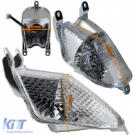 Motorcycle LED Tail Light Clear for Yamaha MT03 MT 03 660 RM02-image-6258476