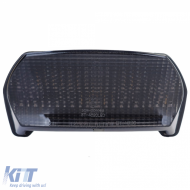 Motorcycle LED Tail Light Tinted for Kawasaki ZX-7R Ninja ZX7R 1996-2002