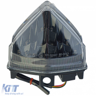 Motorcycle LED taillight clear glass smoke for Honda CB600F CBR 600F CBR1000R 08-16 - ODTLH6025604