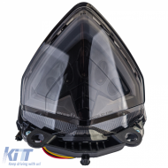 Motorcycle LED taillight clear glass smoke for Honda CB 500 X/F CBR 500 R 13-15 - ODTLH6025694