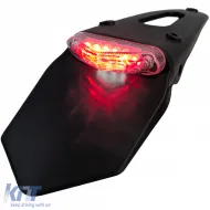 image-39-Motorcycle LED taillight license plate holder for Enduro Cross Sumo E-mark