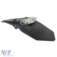 Motorcycle LED taillight license plate holder for Enduro Cross Sumo E-mark-image-6258603