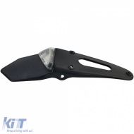 Motorcycle LED taillight license plate holder for Enduro Cross Sumo E-mark-image-6258604