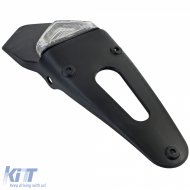 Motorcycle LED taillight license plate holder for Enduro Cross Sumo E-mark-image-6258605