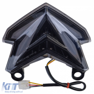 Motorcycle LED Taillight Tinted for Kawasaki ZX-6R / Z800 / Z800e / Z125 Pro