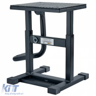 Motorcycle Stand Lift Platform Jack Stand Enduro up to 130kg Black-image-6258154