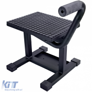 Motorcycle Stand Lift Platform Jack Stand Enduro up to 130kg Black-image-6258158