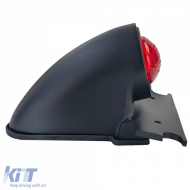Motorcycle taillight Sparto black universal for chopper old school Harley retro-image-6261597