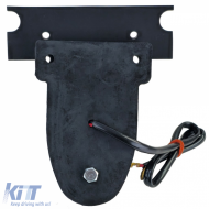 Motorcycle taillight Sparto black universal for chopper old school Harley retro-image-6261599